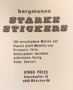 Bergmanns Starke Stickers - Bergmann