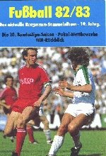 Fußball 82/83 - Bergmann