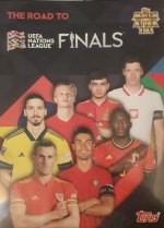 The Road to UEFA  Nations League Finals - Match Attax 101 - Merlin/Topps