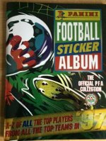 Football Sticker Album - The Official PFA Collection 97 - Panini