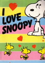 I love Snoopy - Panini