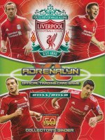 Liverpool 2011/2012 Adrenalyn XL Trading Cards - Panini